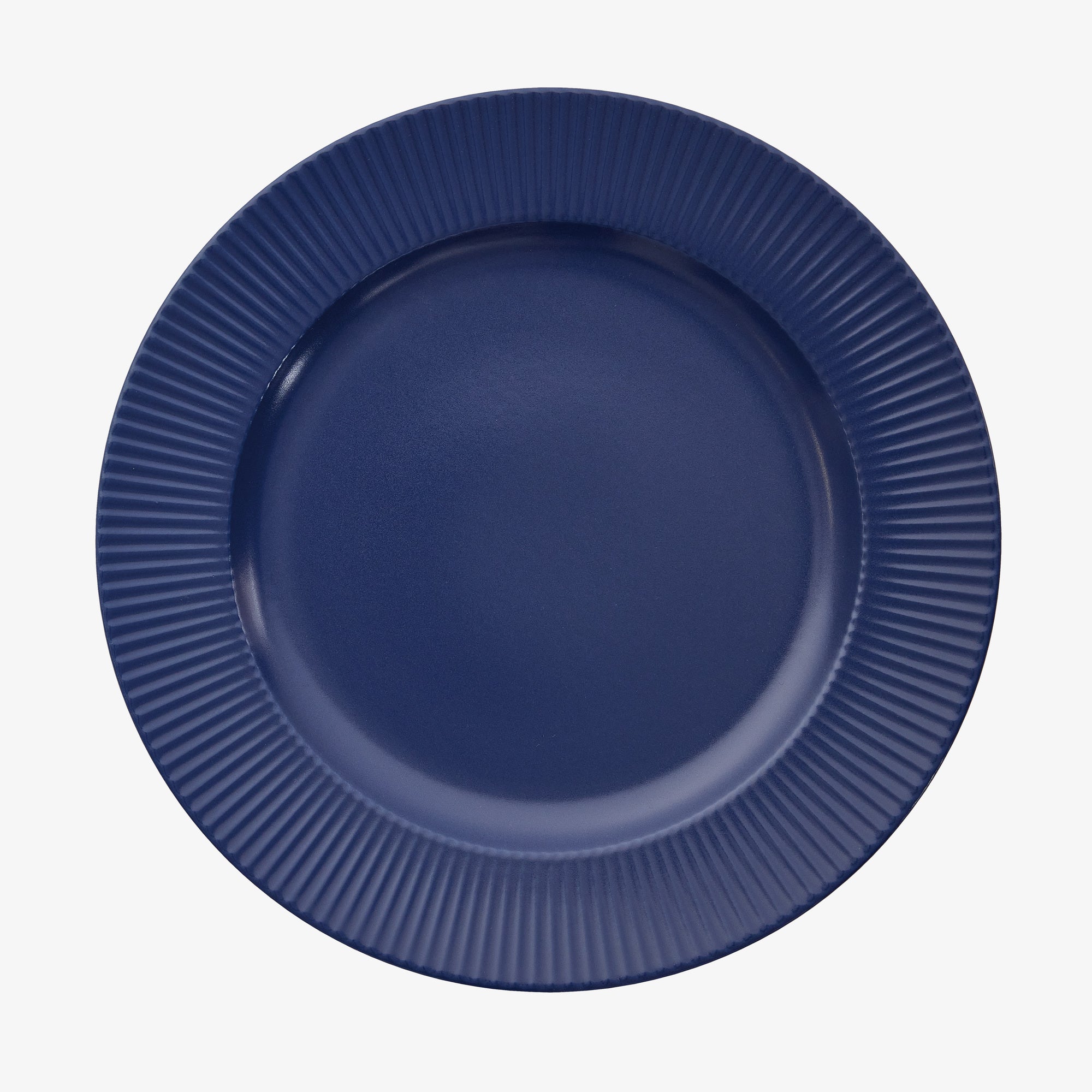 Groovy dinner plate | Blue