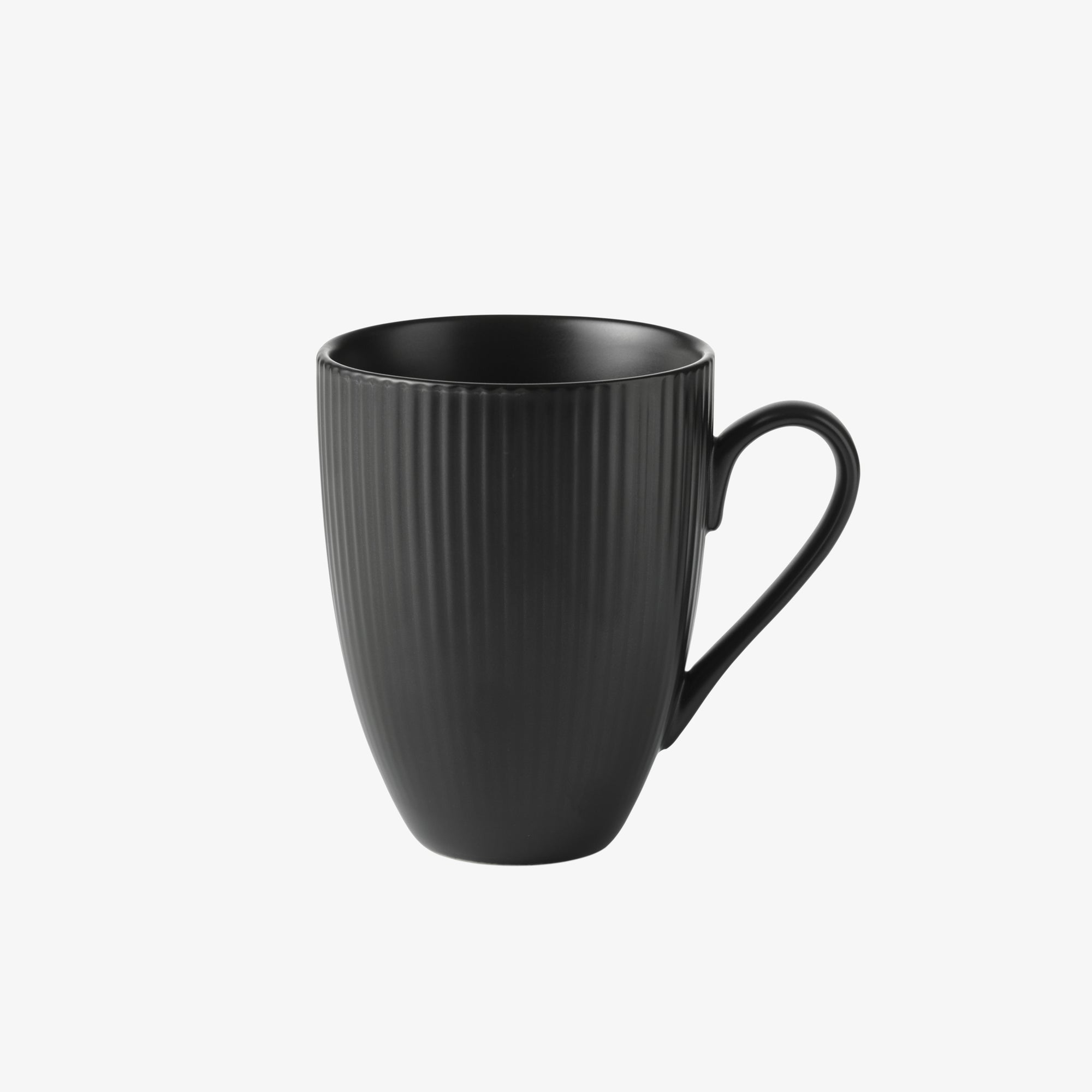 Groovy mug with handle | Black