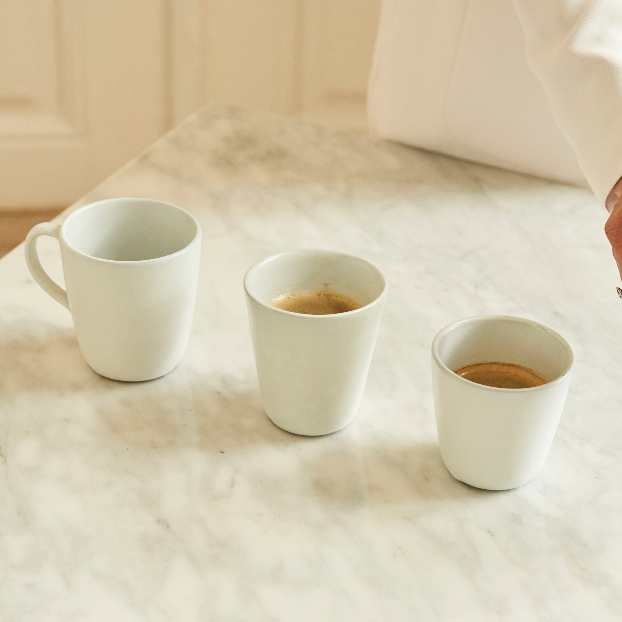 RAW double wall mug | Arctic White