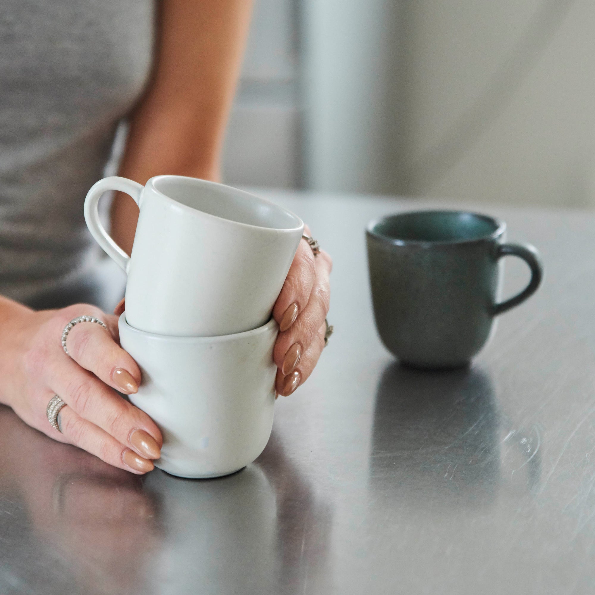 RAW coffee cup | Arctic White