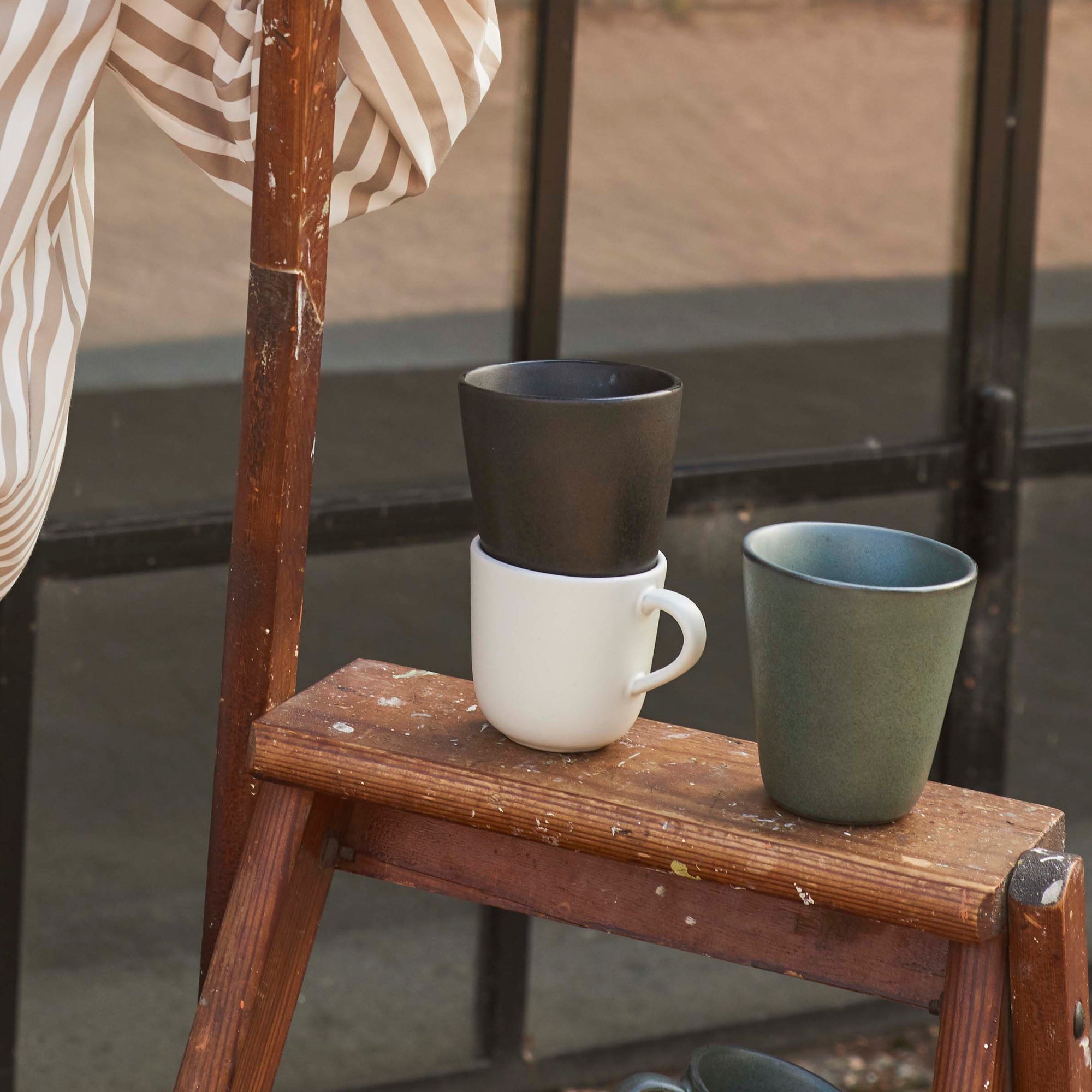 RAW double wall mug | Northern Green