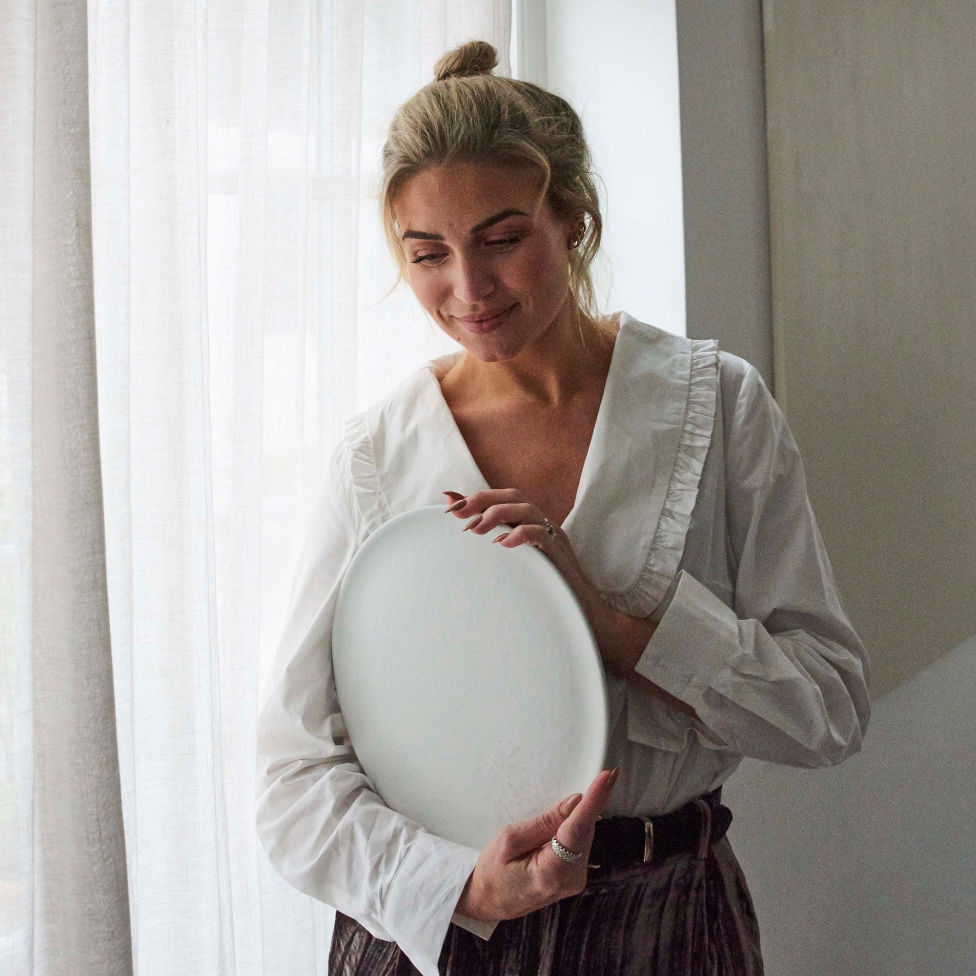 RAW dinner plate | Arctic White