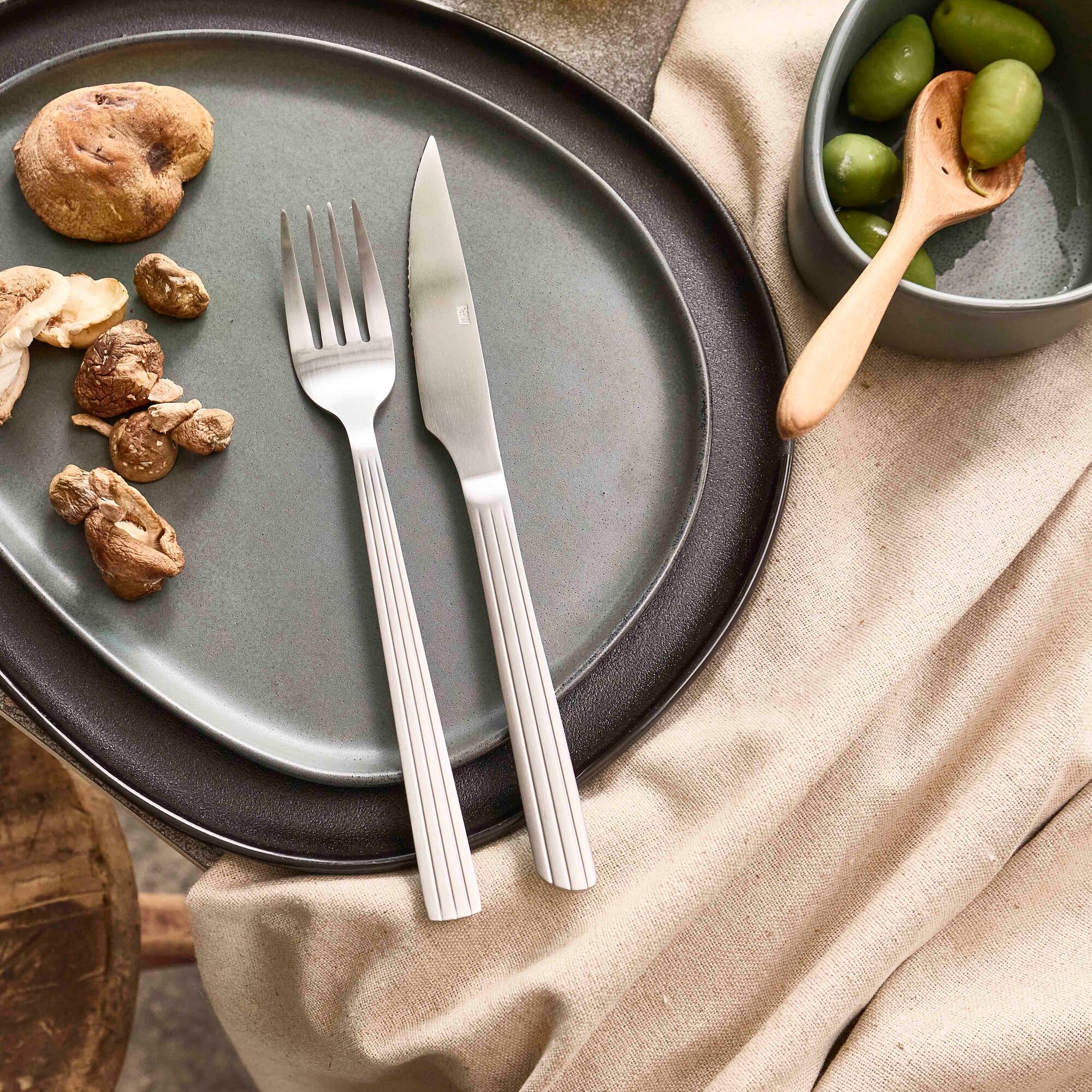 RAW 8 piece steak set | Matte Steel