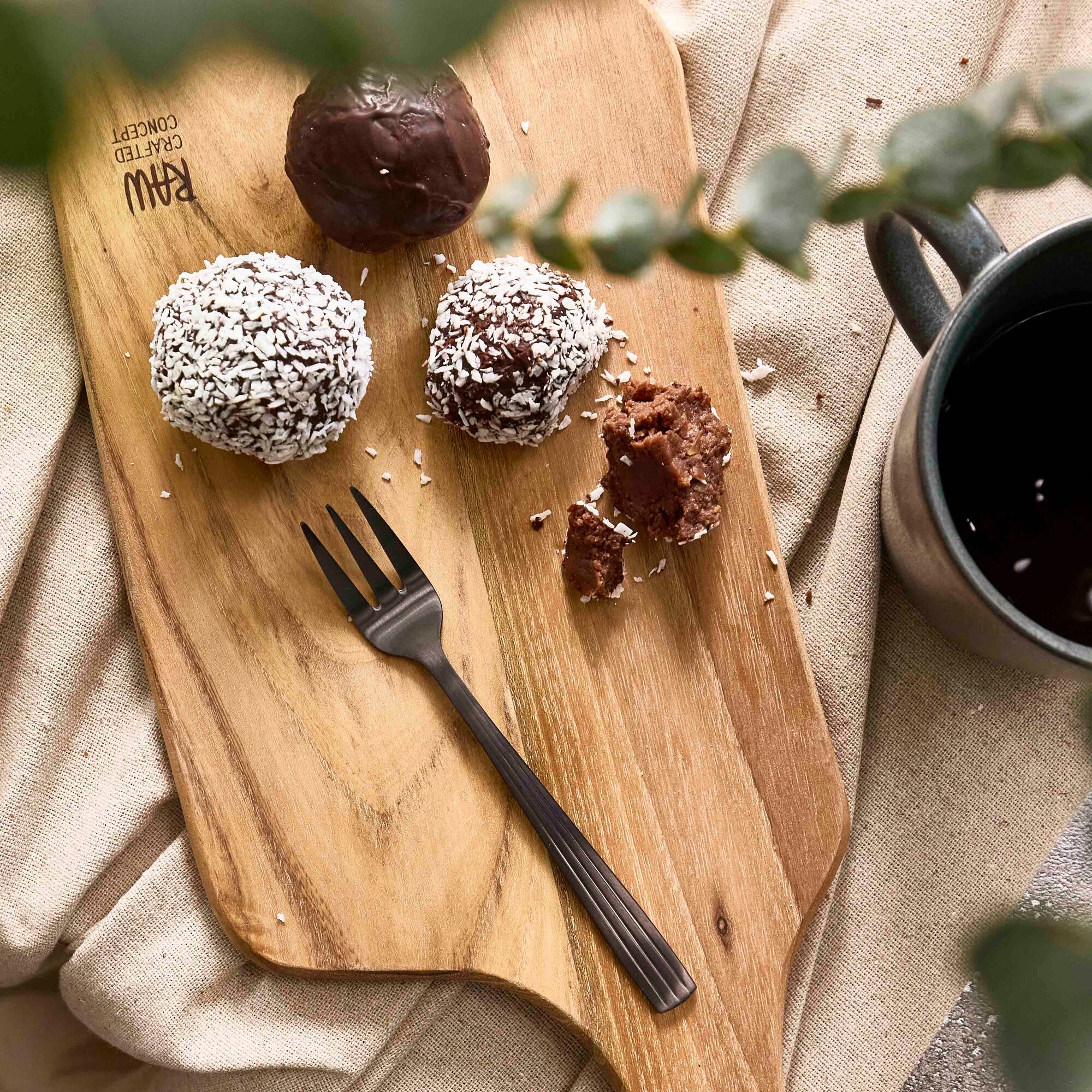 RAW cake fork 4 pcs. | Matte Black