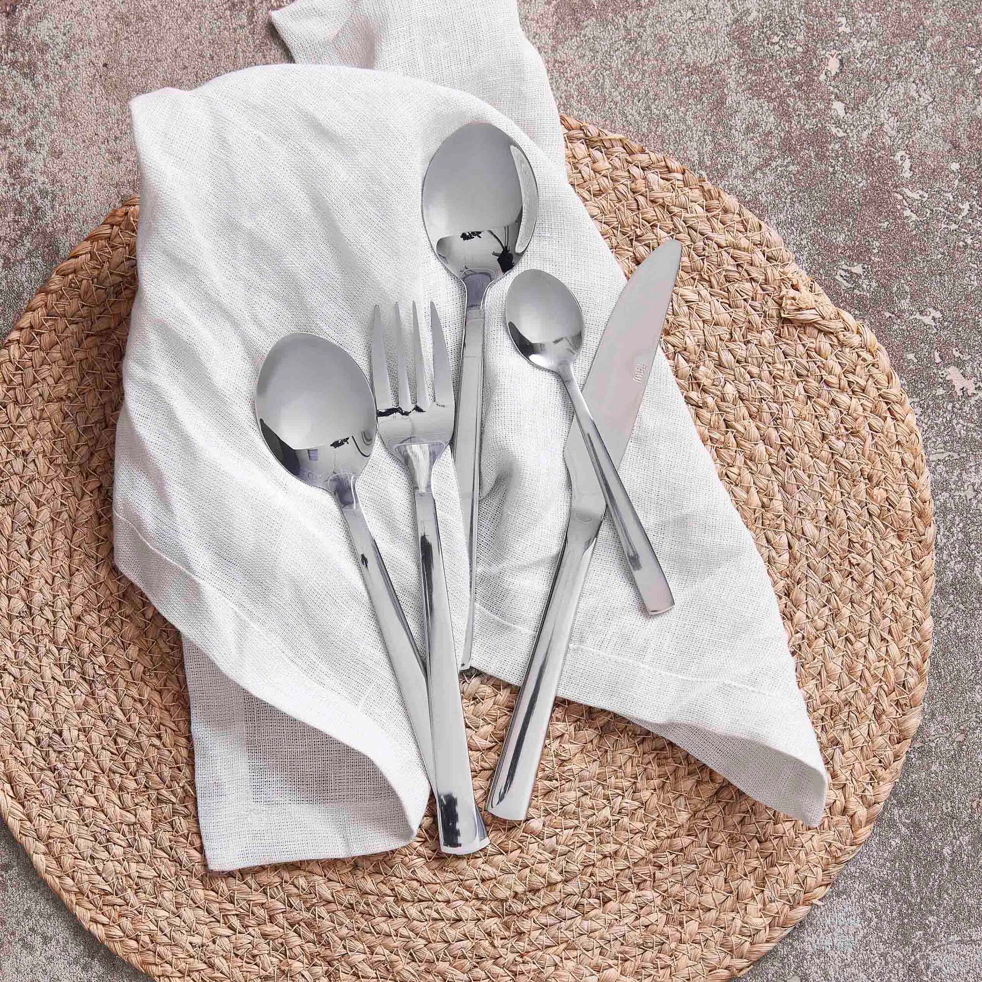 RAW 60-piece cutlery set | Mirror Polish