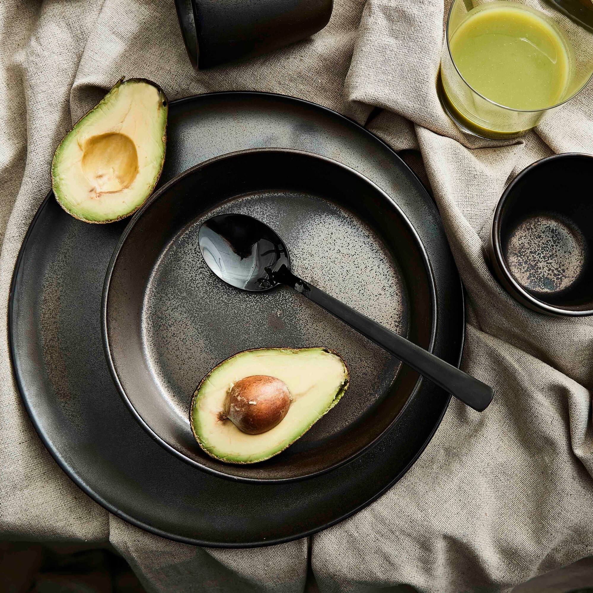 RAW dinner plate | Metallic Brown