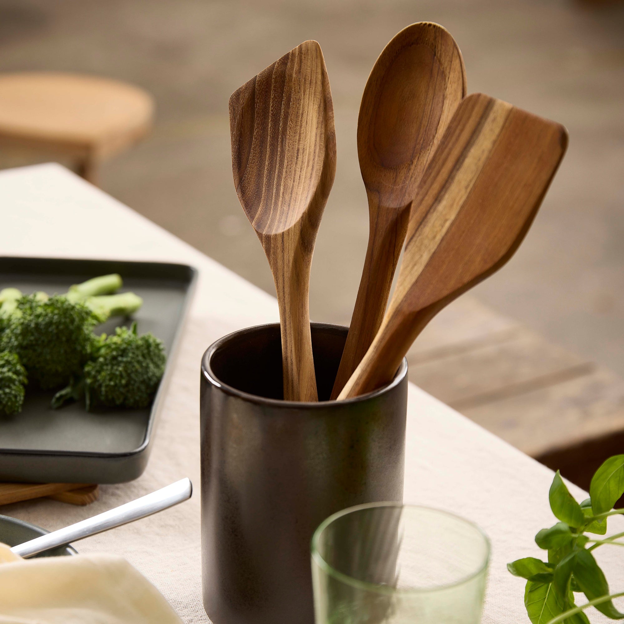 RAW spatula with scoop | Natural