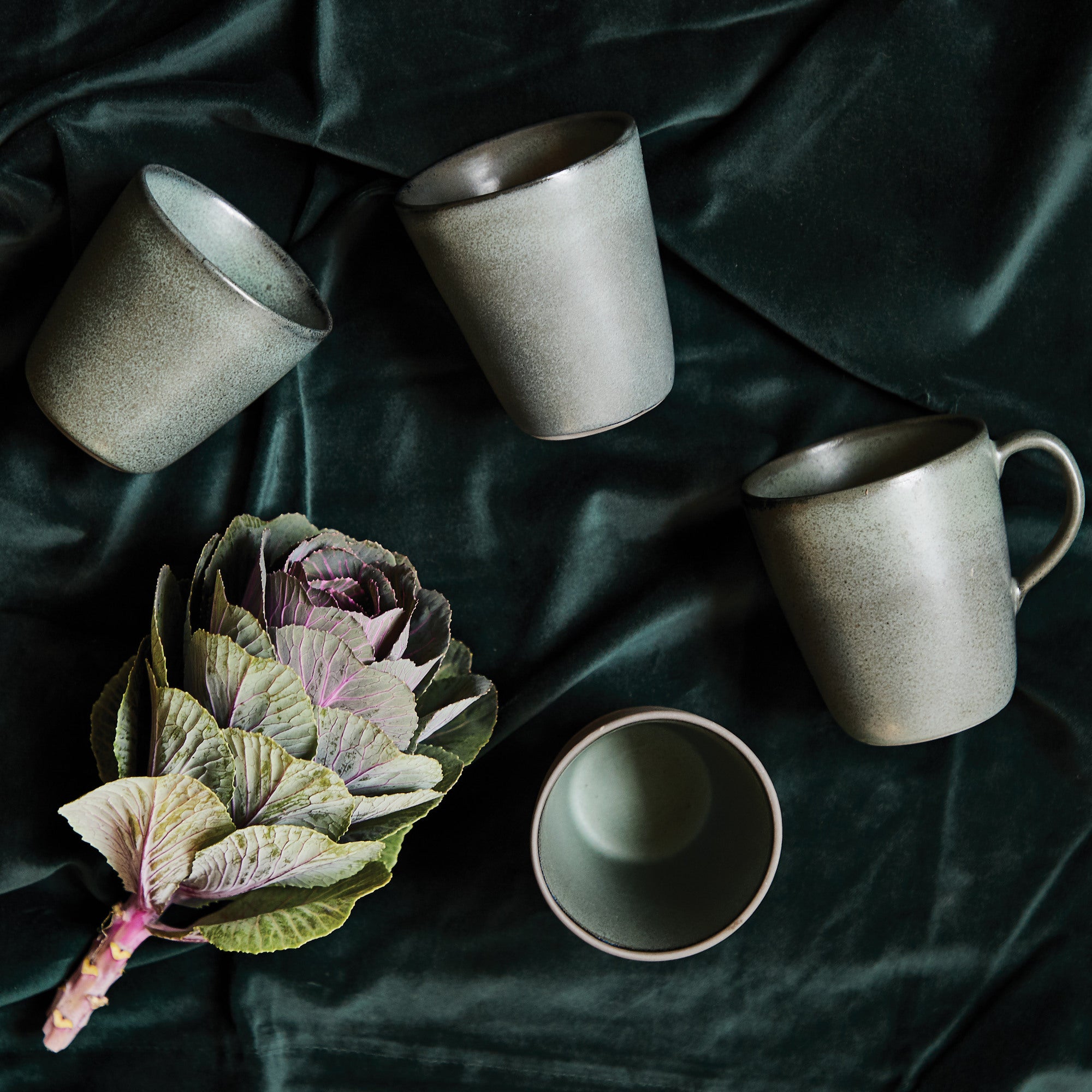 RAW double wall mug | Northern Green