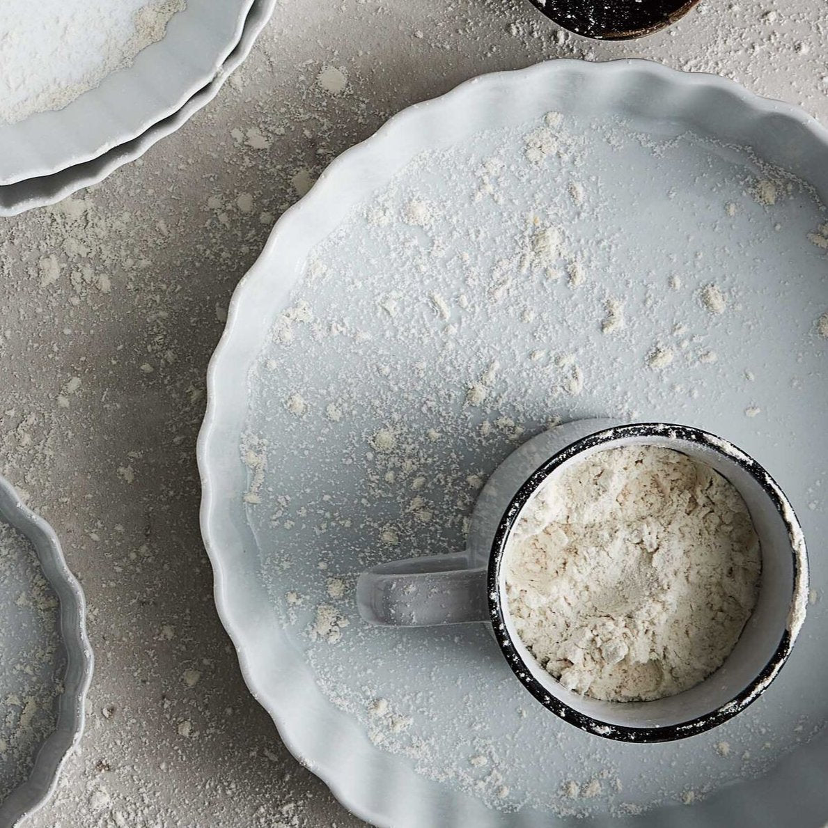 Aroma pie dish 30 cm | White
