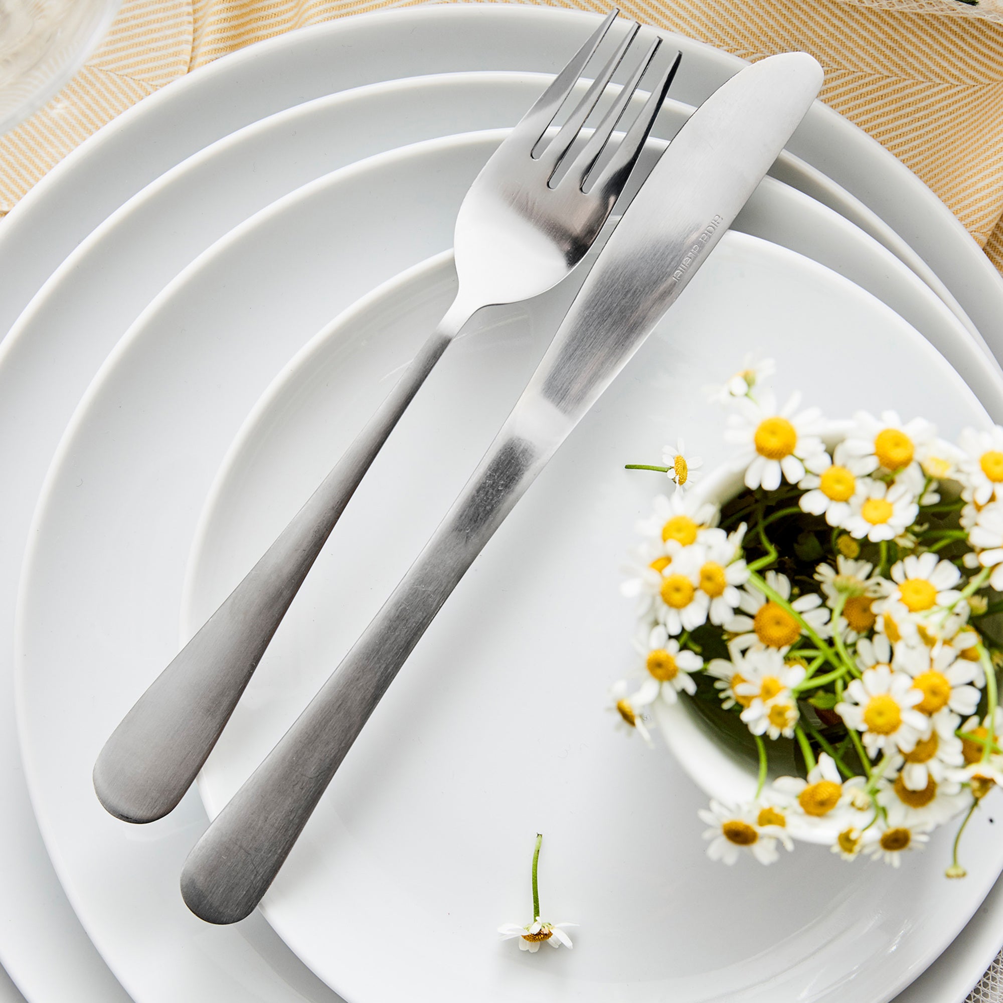 Atelier steak plate 4 pcs. | Super White