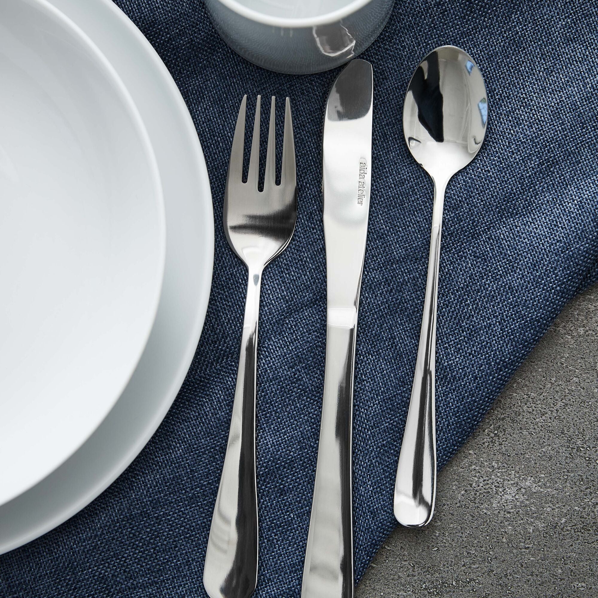 Atelier café latte spoon | Mirror Polish
