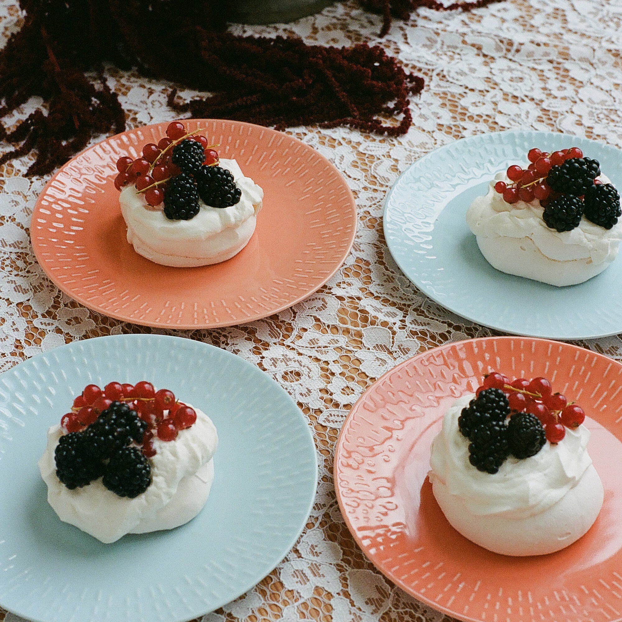 Confetti dessert plate | Apricot
