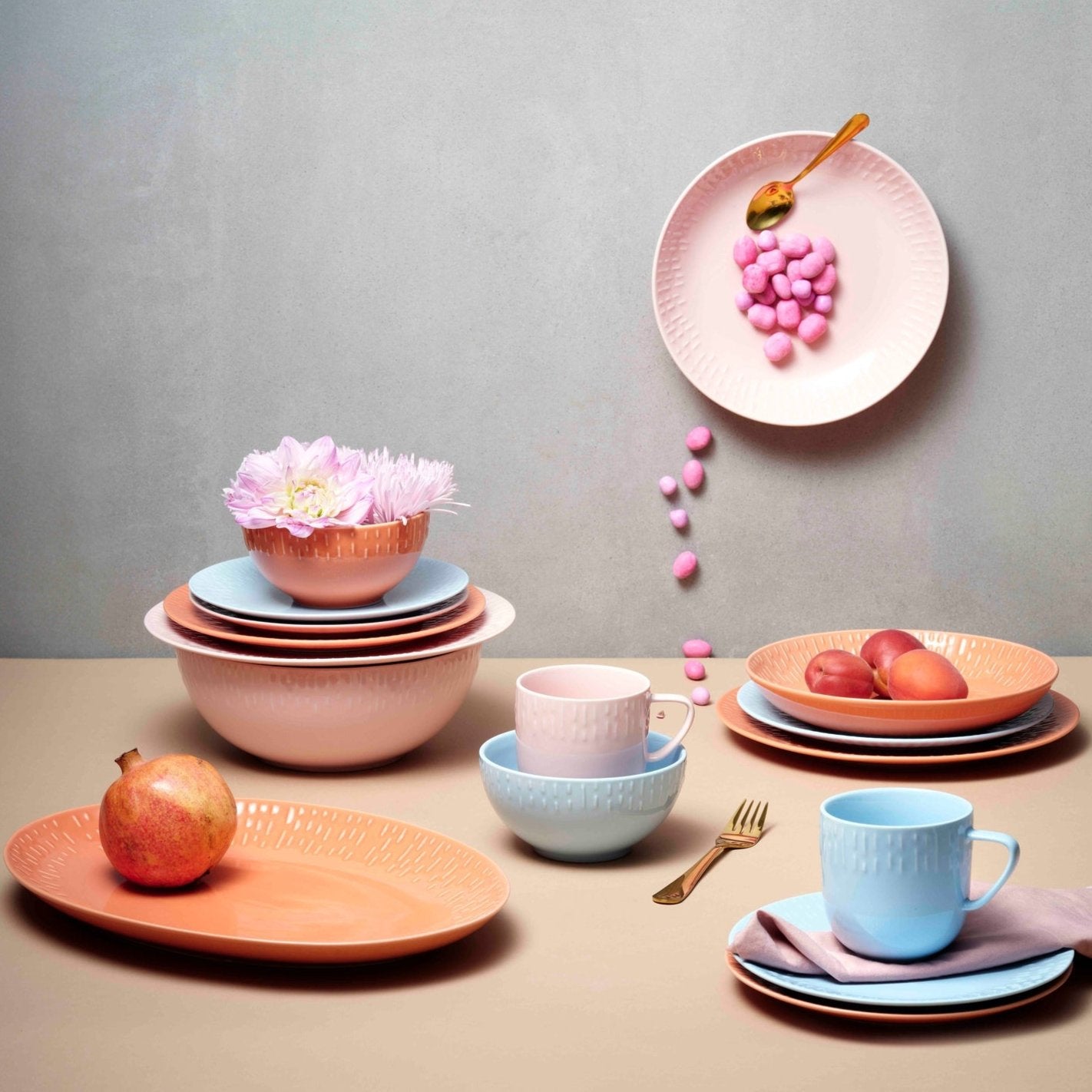 Confetti bowl | Aqua