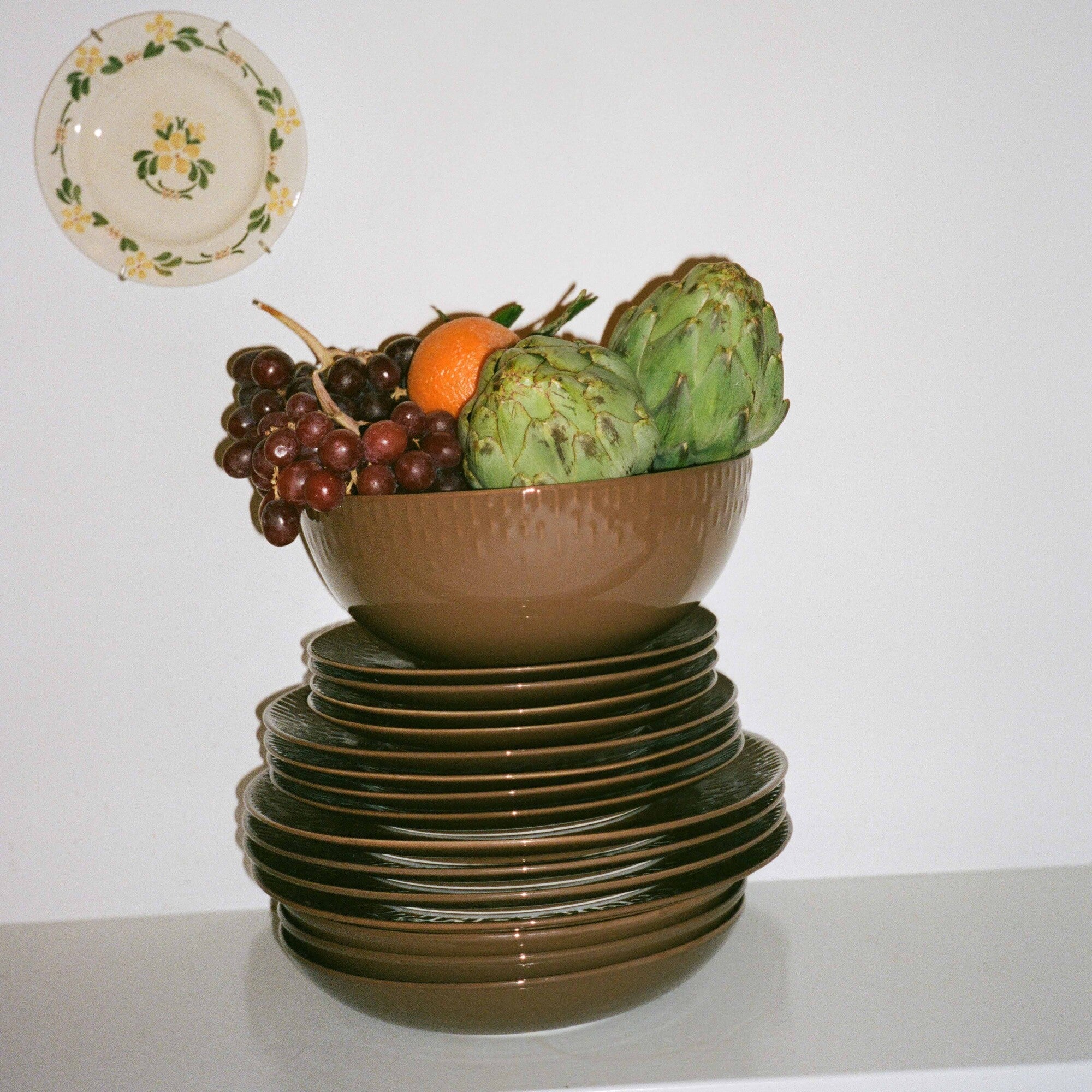 Confetti lunch plate | Chocolate