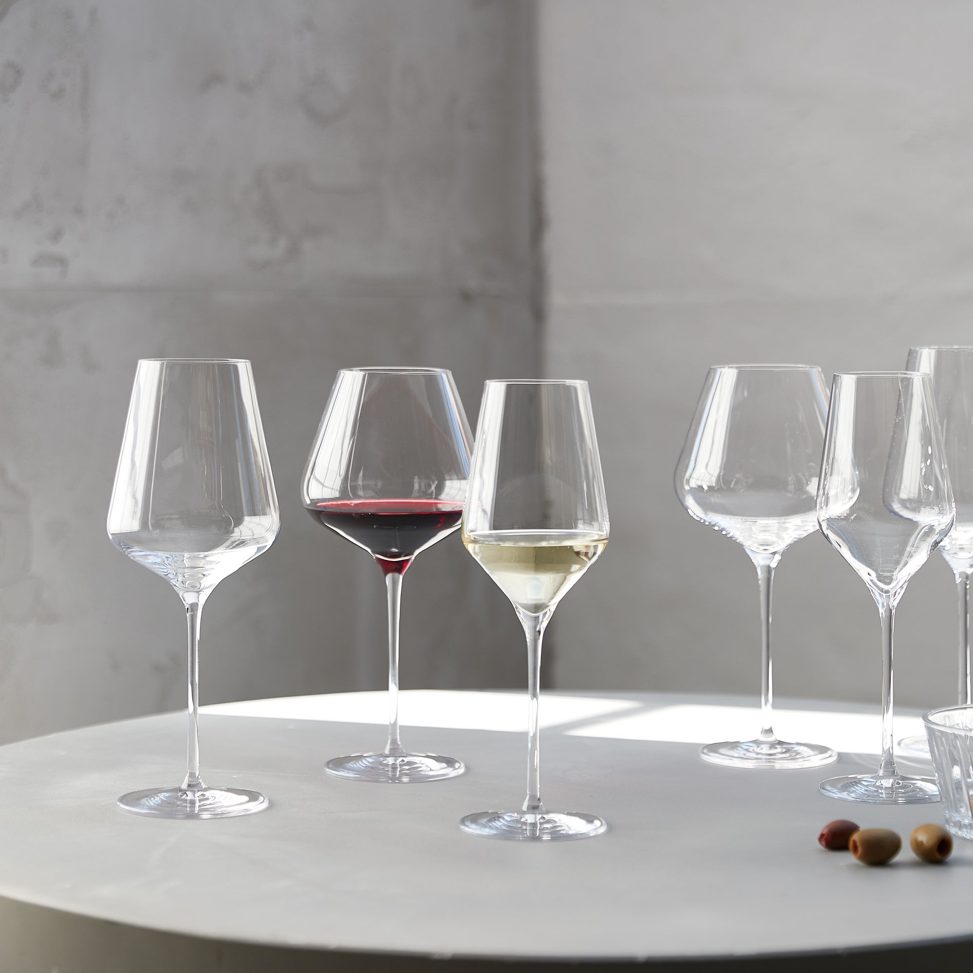 Connoisseur extravagant - for powerful redwine 4 pcs | Clear