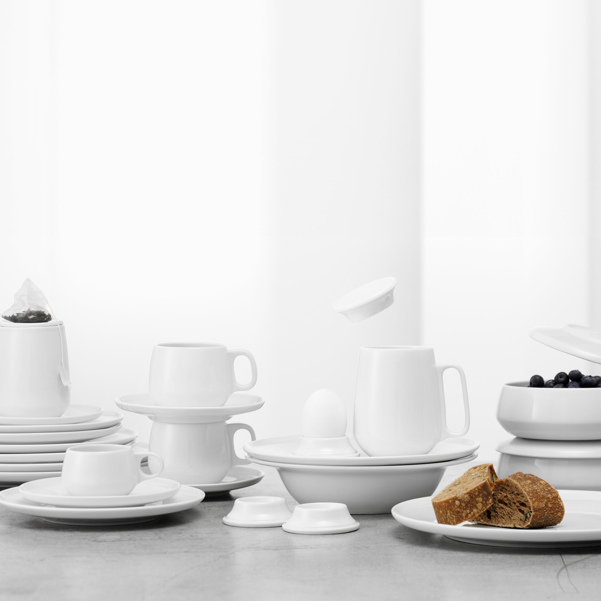 ENSO egg cup | White