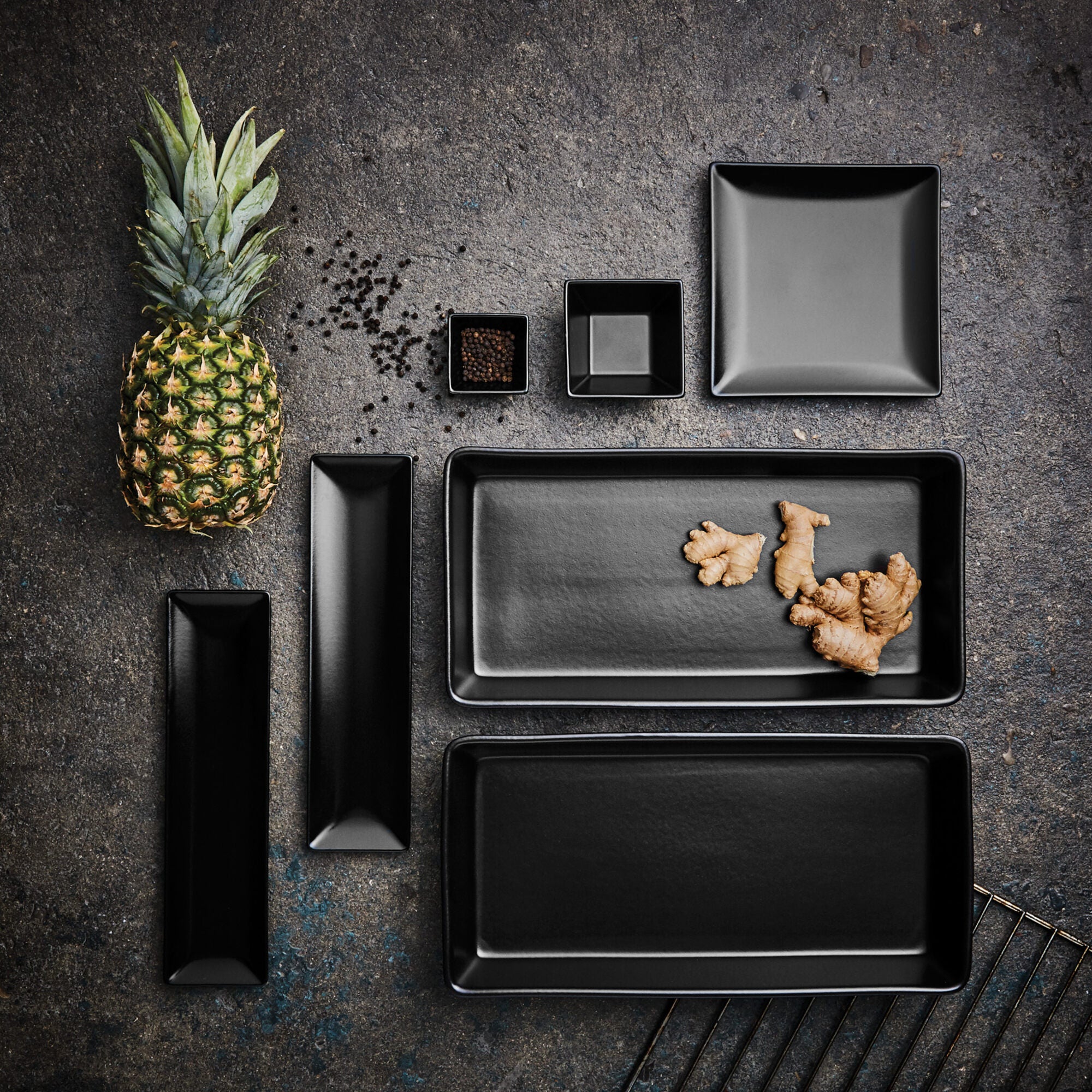 Quadro bowl 17.5 cm | Black