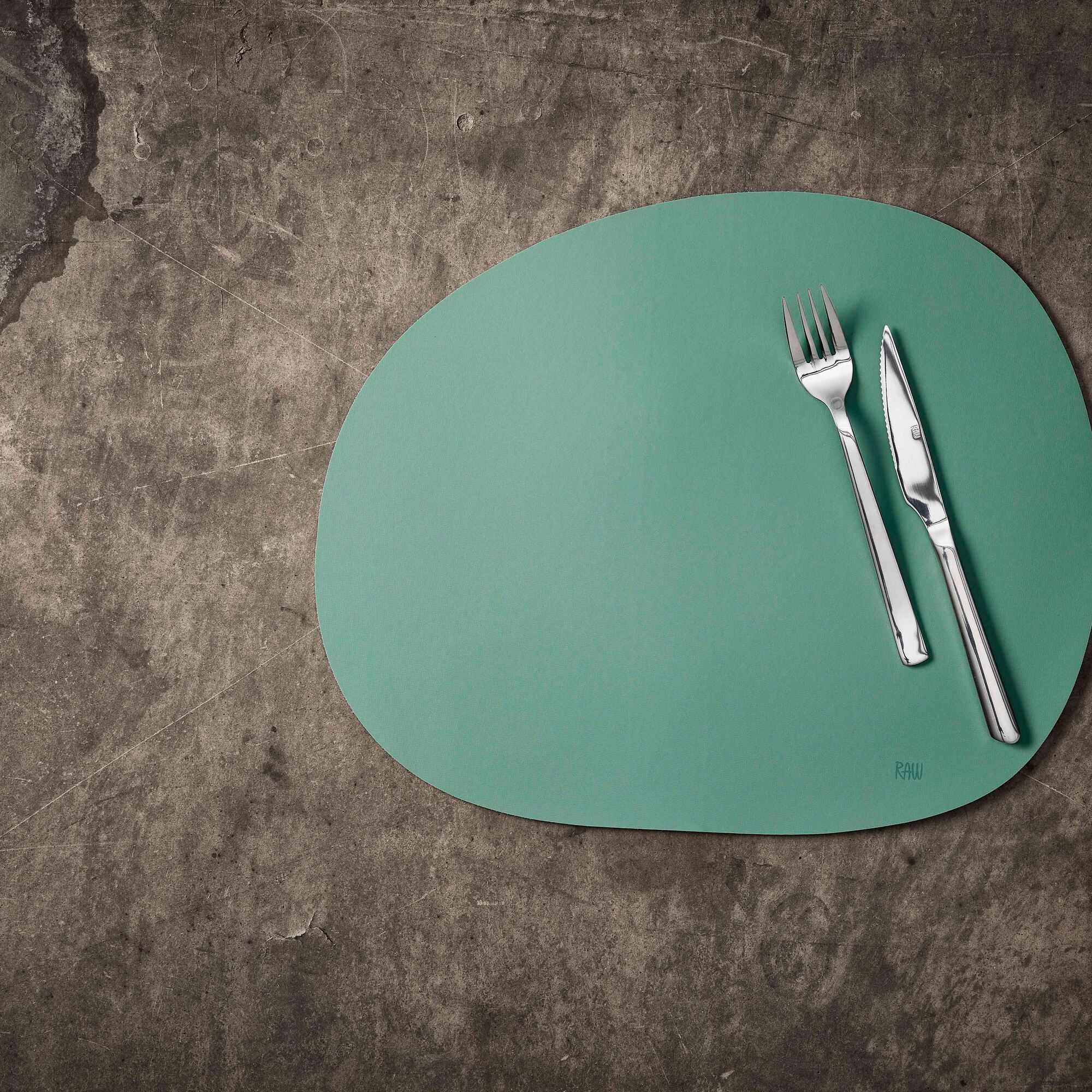 RAW Silicone placemat | Green