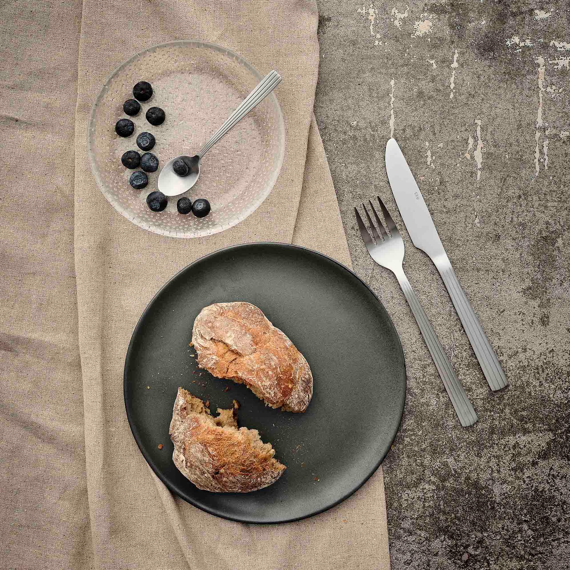RAW cutlery set 48 pieces | Matte Steel