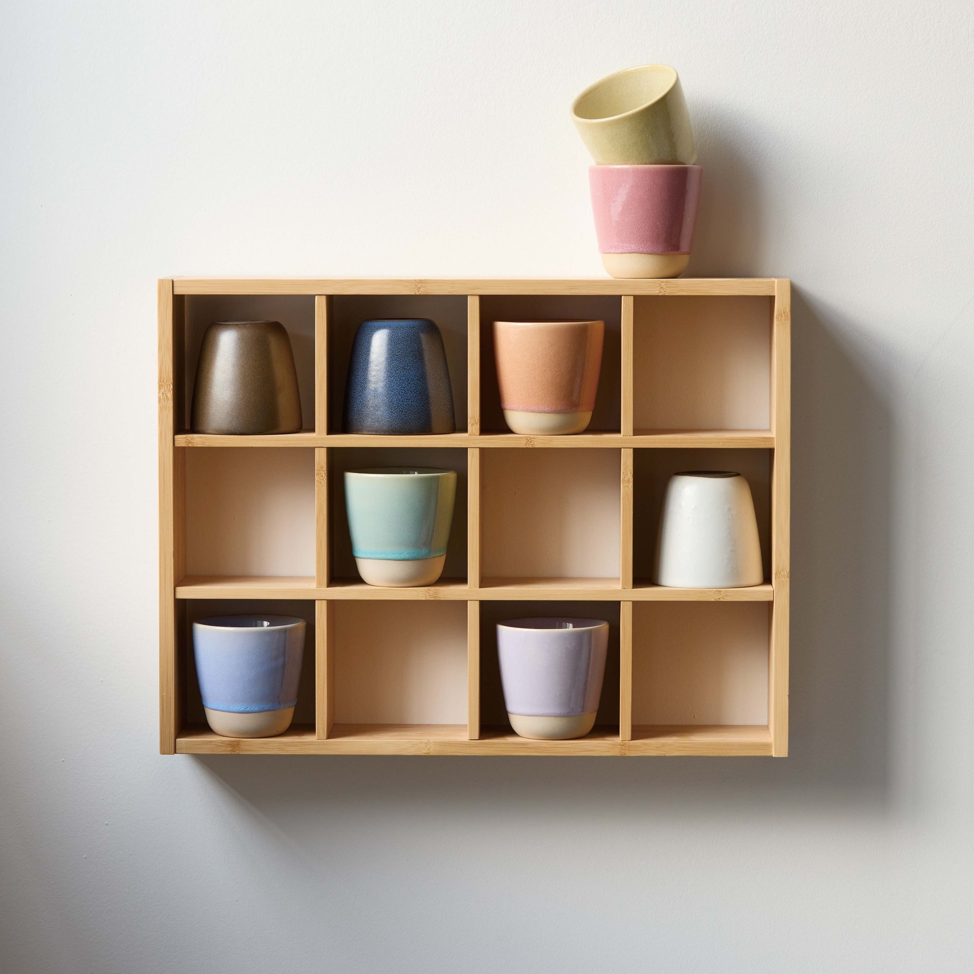 RAW Colour mug without handle | Yellowish