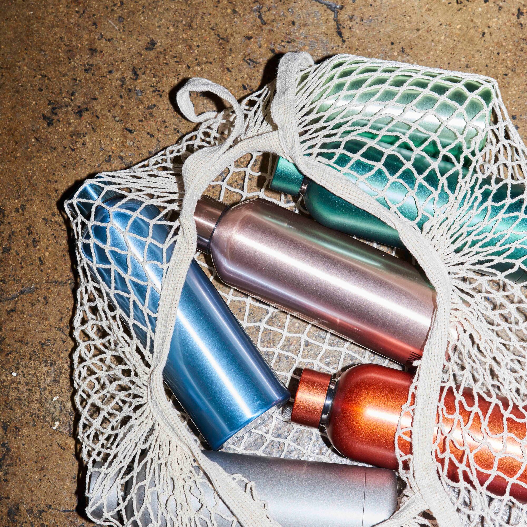 RAW To Go thermo bottle | Metallic Silver